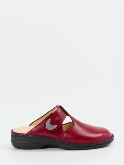 – Komfort-Pantolette aus Kalbleder Bordeaux*Finn Comfort Online