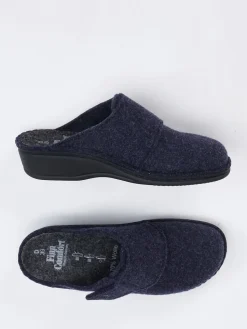 – Komfort-Pantoffel aus Wollfilz Dunkel*Finn Comfort Hot