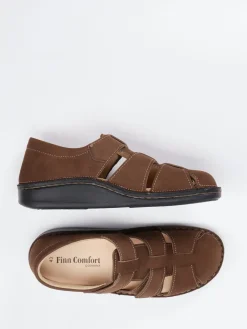 – Komfortsandale aus Nubukleder*Finn Comfort Online