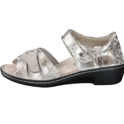 – Komfortsandalen aus geprägtem Leder*Finn Comfort Clearance