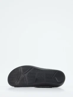 Damen Finn Comfort – Komfortsandale aus Nubukleder Marine