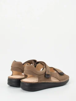 Herren Finn Comfort – Komfortsandalen aus Nubukleder Taupe