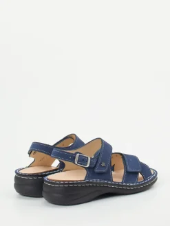 – Komfortsandale aus Nubukleder Marine*Finn Comfort Best
