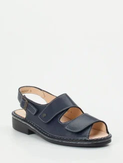 – Komfortsandalen aus Kalbleder Dunkel*Finn Comfort Sale