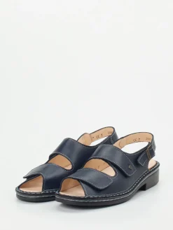– Komfortsandalen aus Kalbleder Dunkel*Finn Comfort Sale