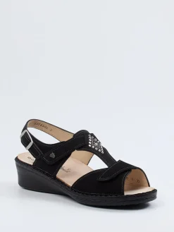 – Komfortsandale aus Nubukleder*Finn Comfort Clearance