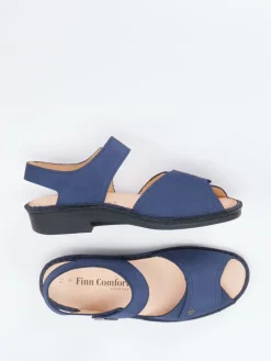 – Komfortsandalen aus Nubukleder*Finn Comfort Discount