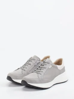 – Komfort-Sneaker aus Veloursleder hell*Finn Comfort Best