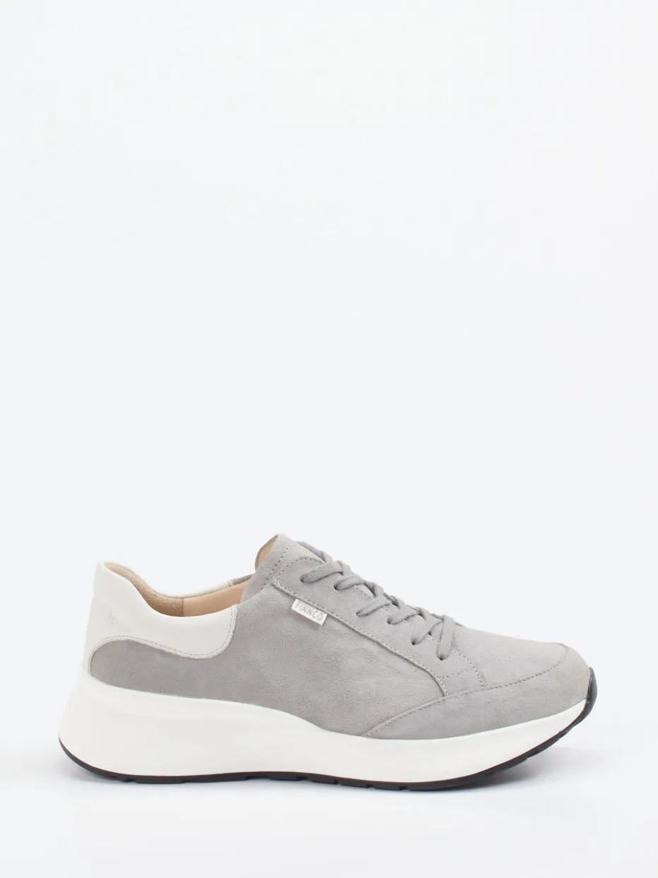 – Komfort-Sneaker aus Veloursleder hell*Finn Comfort Best