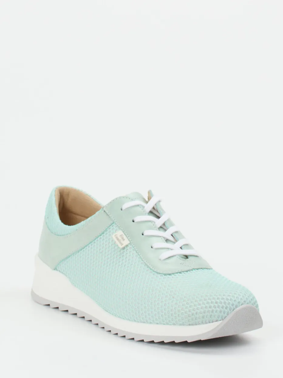 – Komfort-Sneaker aus Textil in Mint*Finn Comfort Online