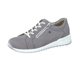 Damen Finn Comfort – Komfort-Sneaker aus Nubukleder Taupe