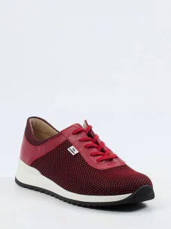 – Komfort-Sneaker aus Nappaleder und Mesh dunkel*Finn Comfort Discount