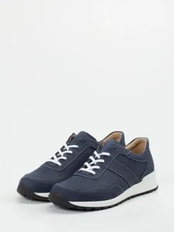 – Komfort-Sneaker aus Nubukleder Dunkel*Finn Comfort