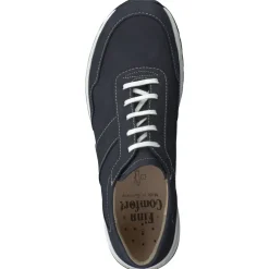 – Komfort-Sneaker aus Nubukleder Dunkel*Finn Comfort