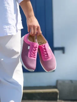 Damen Finn Comfort – Komfort-Sneaker aus Mesh und Nubukleder