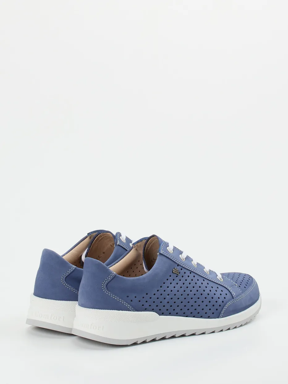 – Komfort-Sneaker aus Nubukleder jeans*Finn Comfort Outlet