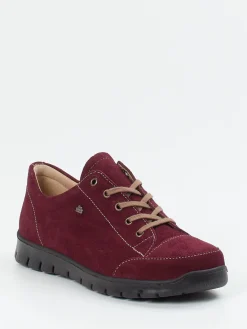 – Komfort-Sneaker aus Veloursleder bordeaux*Finn Comfort Online