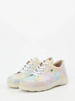 – Komfort-Sneaker aus Kalbleder Pastellprint*Finn Comfort Best