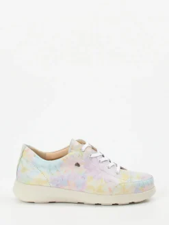 – Komfort-Sneaker aus Kalbleder Pastellprint*Finn Comfort Best