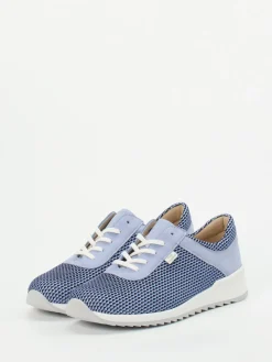Damen Finn Comfort – Komfort-Sneaker aus Textil in Lavendel