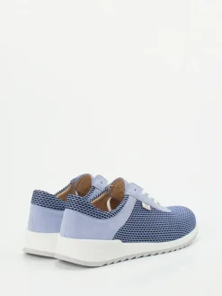 Damen Finn Comfort – Komfort-Sneaker aus Textil in Lavendel