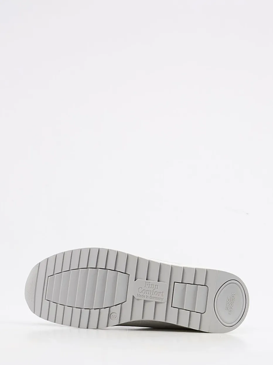 Damen Finn Comfort – Komfortsneaker aus Nubukleder Hellgrau