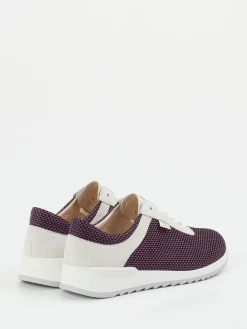 – Komfort-Sneaker aus Mesh und Nubukleder pflaume*Finn Comfort New