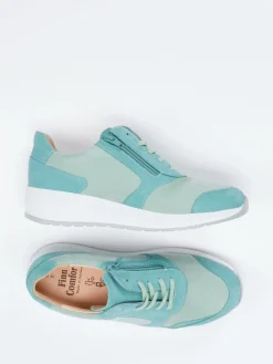 – Komfort-Sneaker aus Stretch und Veloursleder*Finn Comfort Outlet