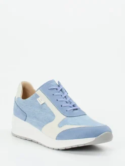 – Komfort-Sneaker aus Textil und Veloursleder hell*Finn Comfort Online