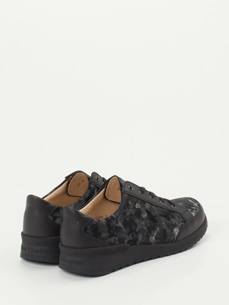 Damen Finn Comfort – Komfort-Sneaker aus geprägtem Leder