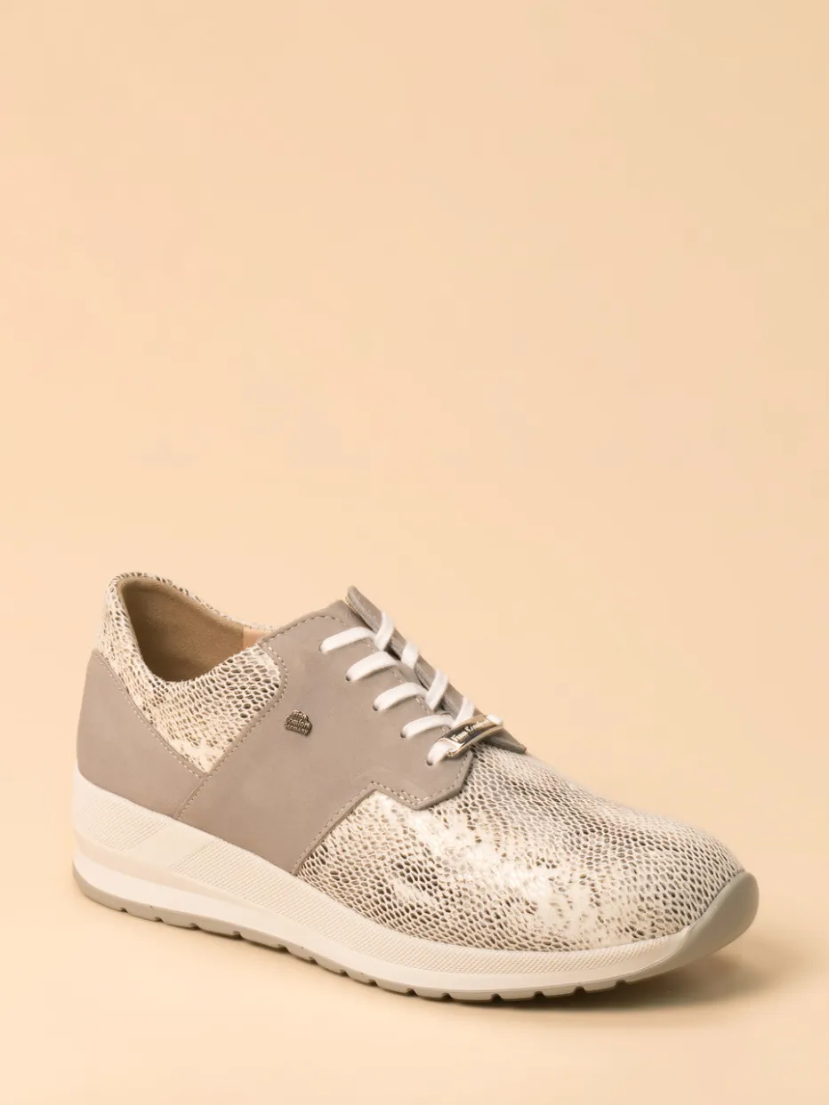 Damen Finn Comfort – Komfort-Sneaker aus Stretch und Nubukleder