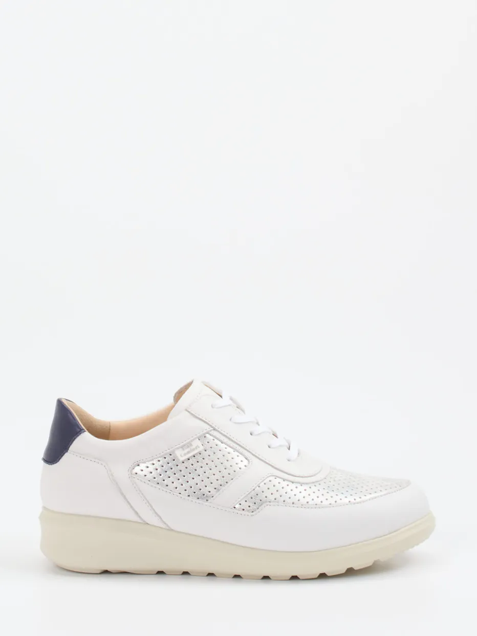– Komfort-Sneaker aus Glattleder Offwhite*Finn Comfort Sale