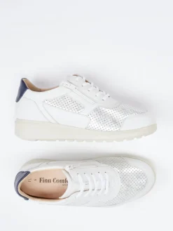 – Komfort-Sneaker aus Glattleder Offwhite*Finn Comfort Sale