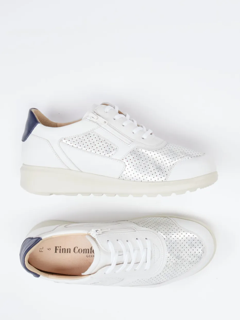 – Komfort-Sneaker aus Glattleder Offwhite*Finn Comfort Sale