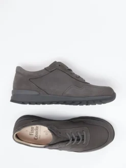– Komfort-Sneaker aus Nubukleder anthrazit*Finn Comfort Clearance
