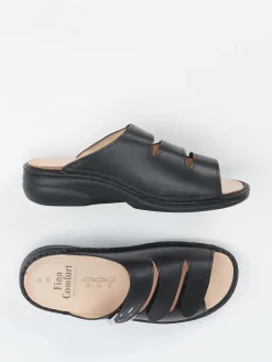 Damen Finn Comfort – Pantolette aus Kalbleder