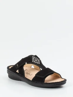 – Pantolette aus Nubukleder*Finn Comfort Discount