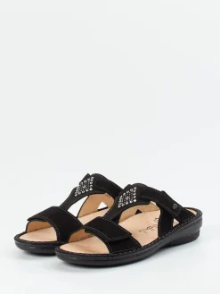 – Pantolette aus Nubukleder*Finn Comfort Discount