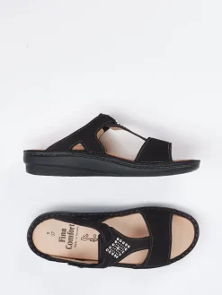 – Pantolette aus Nubukleder*Finn Comfort Discount