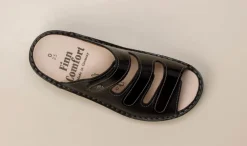 Damen Finn Comfort – Pantolette aus Lackleder