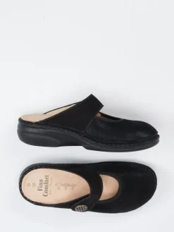 – Pantolette aus Nubukleder*Finn Comfort