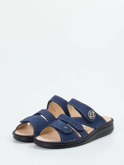 – Pantolette aus Nubukleder marine*Finn Comfort Online