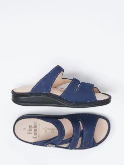 – Pantolette aus Nubukleder marine*Finn Comfort Online