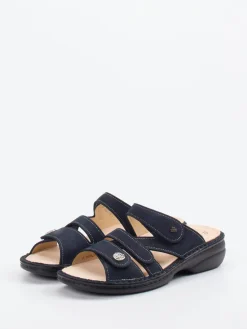 – Pantolette aus Nubukleder dunkel*Finn Comfort Hot