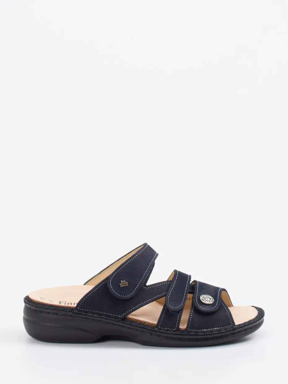 – Pantolette aus Nubukleder dunkel*Finn Comfort Hot