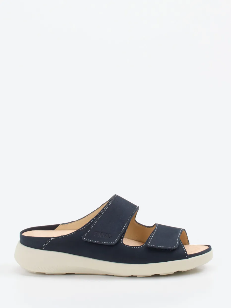 – Pantolette aus Nubukleder Dunkel*Finn Comfort Best