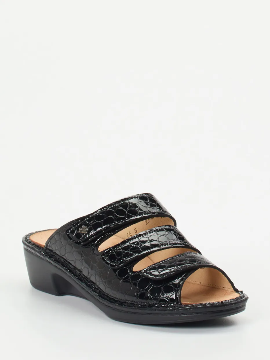 – Pantolette aus Reptilleder*Finn Comfort Clearance
