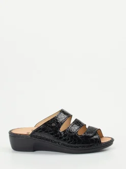 – Pantolette aus Reptilleder*Finn Comfort Clearance