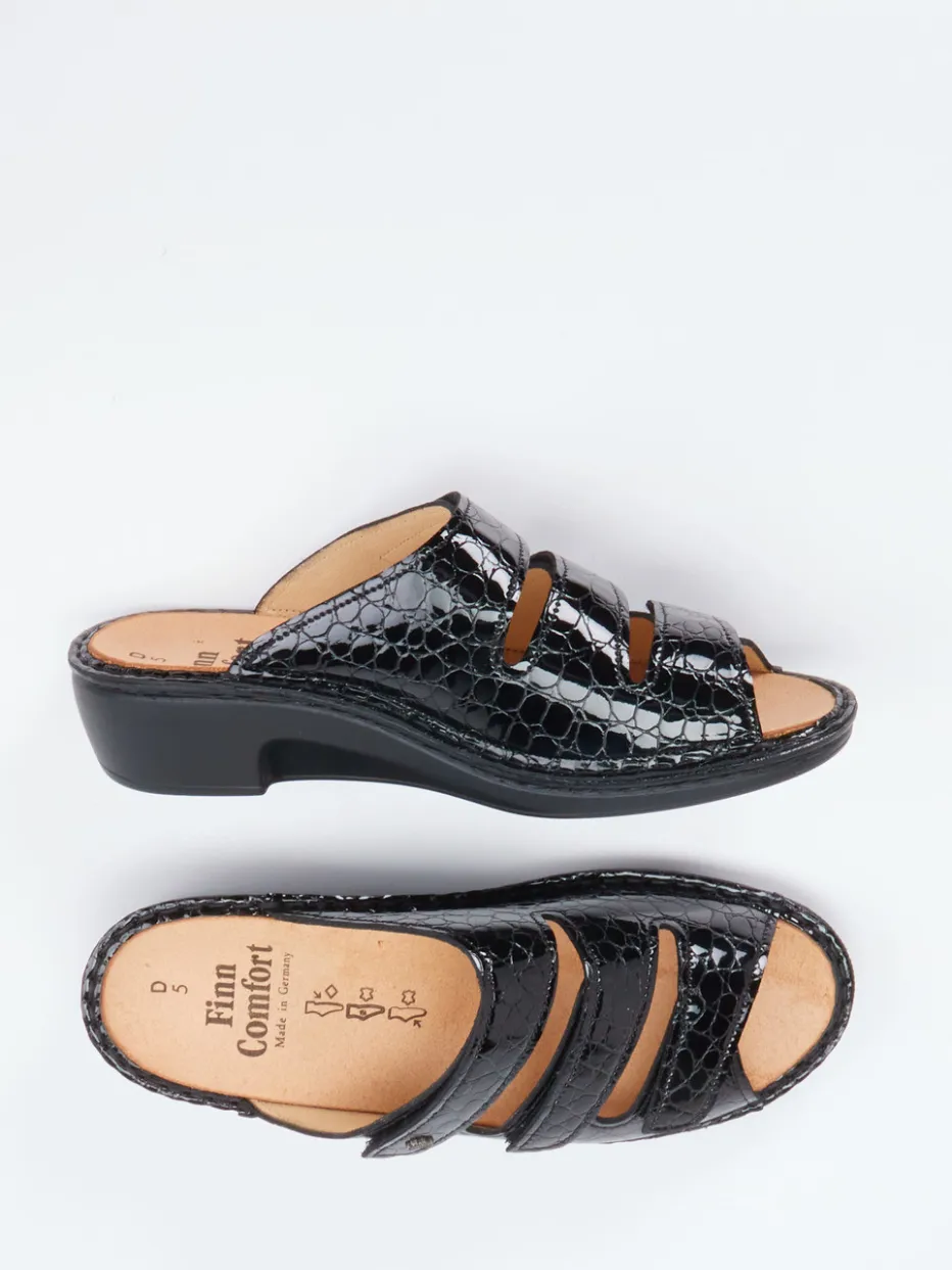 – Pantolette aus Reptilleder*Finn Comfort Clearance