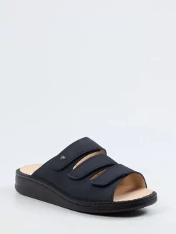 – Pantolette aus Nubukleder Dunkel*Finn Comfort Outlet